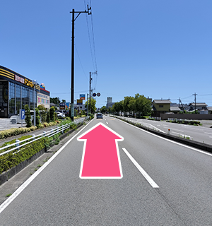 谷稲葉IC方面から当院までの道順２