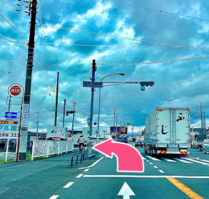 広見IC方面から当院までの道順5