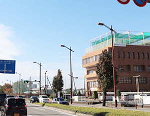 熊本県運転免許センター、パークドーム熊本方面からお越しの方の道順４