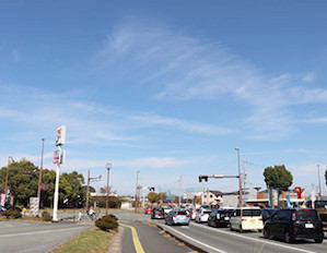 益城、マリーゴールド方面からお越しの方の道順１