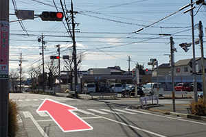 大森・金城学院前駅からお越しの方の道順２