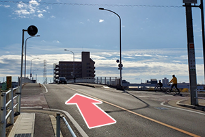 大森・金城学院前駅からお越しの方の道順４