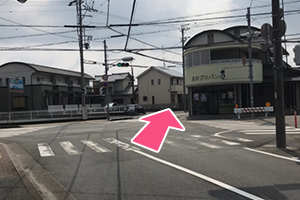 浜北駅方面から(ルート1)２