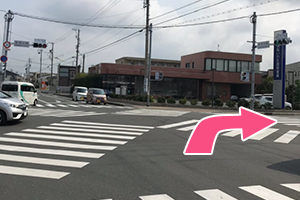 浜北駅方面から(ルート2)３