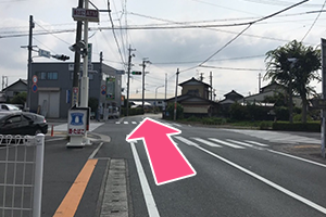 浜北駅方面から(ルート2)４