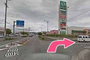 菊川方面・袋井方面からお越しの方３