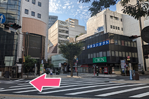 静岡清水線「新静岡駅」駅からお越しの場合４